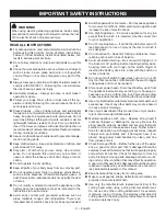 Preview for 4 page of Ryobi EXPAND-IT P20104 Operator'S Manual