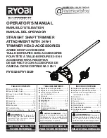 Ryobi EXPAND-IT RY15526 Operator'S Manual preview