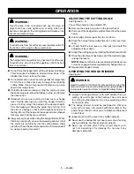 Preview for 10 page of Ryobi Expand-It RY15800 Operator'S Manual