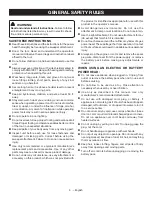 Preview for 5 page of Ryobi EXPAND-IT RYSWP25 Operator'S Manual