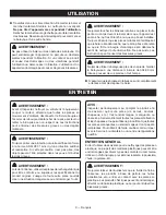 Preview for 20 page of Ryobi EXPAND-IT RYSWP25 Operator'S Manual