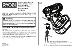 Preview for 1 page of Ryobi EZ CLEAN RY120350 Manual