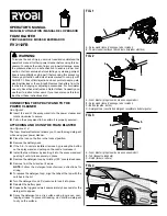 Ryobi EZCLEAN RY3112FB Operator'S Manual предпросмотр