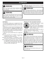 Preview for 5 page of Ryobi FL1200 Operator'S Manual