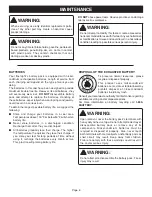 Preview for 6 page of Ryobi FL96 Operator'S Manual