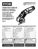 Предварительный просмотр 1 страницы Ryobi FVC51 Operator'S Manual