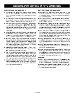 Предварительный просмотр 3 страницы Ryobi FVC51 Operator'S Manual