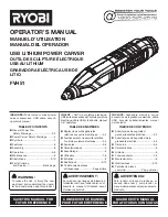 Ryobi FVH51 Operator'S Manual предпросмотр