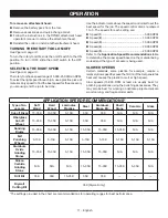 Preview for 11 page of Ryobi FVM51 Operator'S Manual