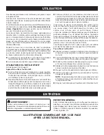 Предварительный просмотр 24 страницы Ryobi FVM51 Operator'S Manual