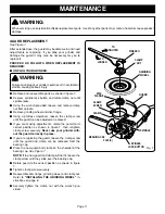 Preview for 11 page of Ryobi G1151C Owner'S Operating Manual