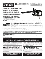Preview for 1 page of Ryobi GD125 Operator'S Manual