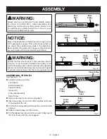 Предварительный просмотр 15 страницы Ryobi GD125 Operator'S Manual