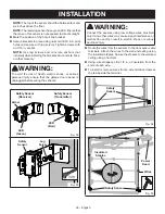 Preview for 30 page of Ryobi GD125 Operator'S Manual