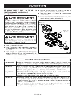 Предварительный просмотр 106 страницы Ryobi GD200A Operator'S Manual