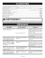 Preview for 107 page of Ryobi GD200A Operator'S Manual