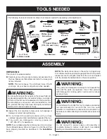 Предварительный просмотр 15 страницы Ryobi GD200B Operator'S Manual