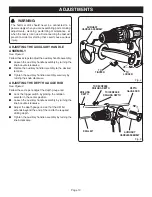 Предварительный просмотр 10 страницы Ryobi HD1830 Operator'S Manual