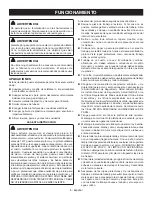 Preview for 26 page of Ryobi HG600 Operator'S Manual