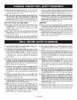 Preview for 3 page of Ryobi HJP003 Operator'S Manual