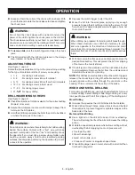 Preview for 6 page of Ryobi HJP003 Operator'S Manual