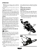 Preview for 14 page of Ryobi HLCS01 Operator'S Manual