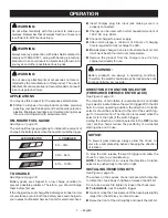 Preview for 7 page of Ryobi HP108L Operator'S Manual