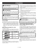 Preview for 15 page of Ryobi HP108L Operator'S Manual