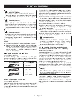 Preview for 23 page of Ryobi HP108L Operator'S Manual