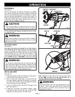 Preview for 9 page of Ryobi HP1201M Operator'S Manual