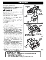 Предварительный просмотр 7 страницы Ryobi HP1441 Operator'S Manual