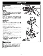 Preview for 8 page of Ryobi HP1441M Operator'S Manual