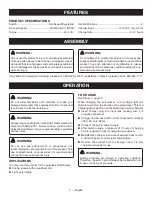 Preview for 7 page of Ryobi HP44L Operator'S Manual