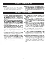 Preview for 4 page of Ryobi HP472 Operator'S Manual