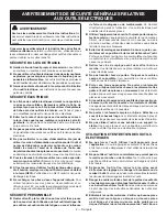 Preview for 8 page of Ryobi HP53L Operator'S Manual