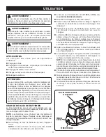 Предварительный просмотр 11 страницы Ryobi HP596K (French) Manuel D'Utilisation