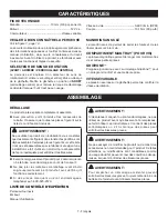 Предварительный просмотр 18 страницы Ryobi HP612K Operator'S Manual