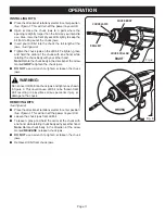 Preview for 11 page of Ryobi HP62 Operator'S Manual