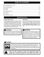 Preview for 2 page of Ryobi HPL50 Operator'S Manual