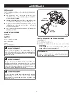 Preview for 9 page of Ryobi HPL51 (French) Manuel D'Utilisation