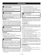 Preview for 17 page of Ryobi HPL52 Operator'S Manual