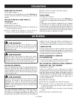 Preview for 18 page of Ryobi HPL52 Operator'S Manual