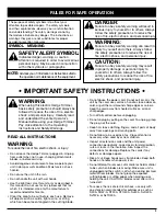 Preview for 3 page of Ryobi HT816r, HT818r, HT822r Operator'S Manual