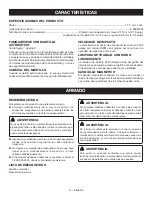Preview for 20 page of Ryobi JG001 Operator'S Manual