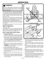 Предварительный просмотр 11 страницы Ryobi JM80 Owner'S Operating Manual