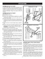 Предварительный просмотр 15 страницы Ryobi JM82 (French) Manuel D'Utilisation