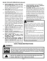 Предварительный просмотр 4 страницы Ryobi JSO48 Operator'S Manual