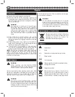 Preview for 10 page of Ryobi LCDI1802 User Manual