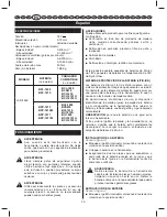 Preview for 25 page of Ryobi LCDI1802 User Manual