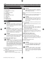 Preview for 8 page of Ryobi LCS-180 User Manual